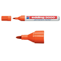 Edding Märkpenna permanent 1.5mm - 3.0mm | Edding 3000 | orange 4-3000006 200784