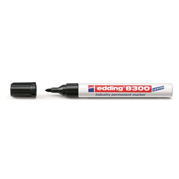 Edding Märkpenna permanent 1.5mm - 3.0mm | Edding 8300 | svart 4-8300001 239308 - 1