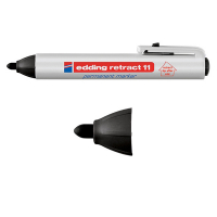 Edding Märkpenna permanent 1.5mm - 3.0mm | Edding Retract 11 | svart 4-11001 200835