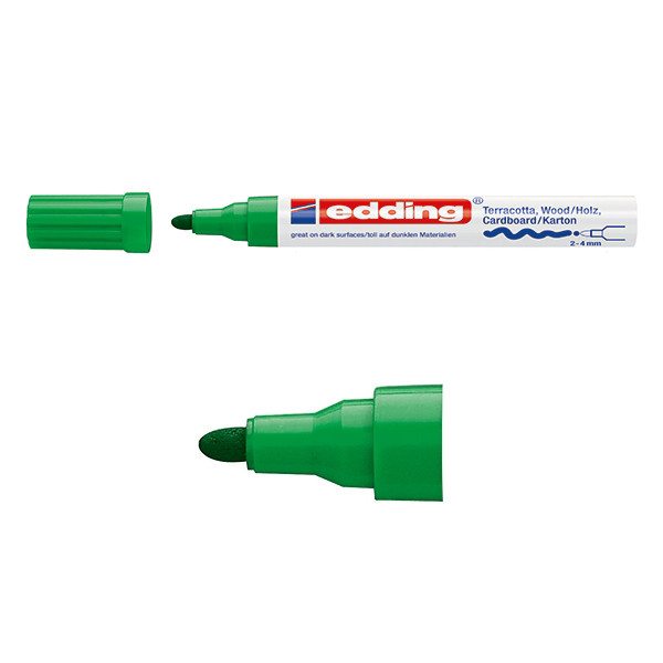 Edding Märkpenna permanent 2.0mm - 4.0mm | Edding 4000 | grön 4-4000004 239116 - 1