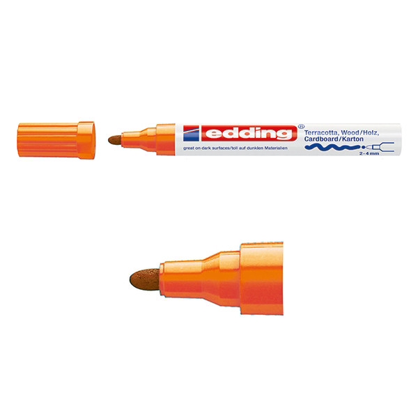 Edding Märkpenna permanent 2.0mm - 4.0mm | Edding 4000 | orange 4-4000006 239118 - 1