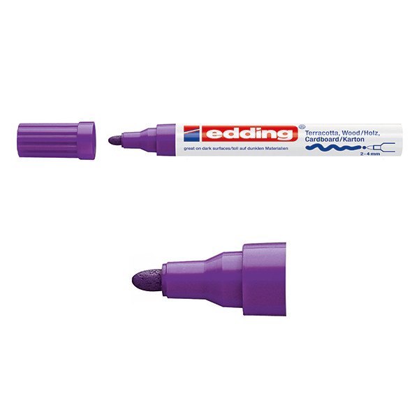 Edding Märkpenna permanent 2.0mm - 4.0mm | Edding 4000 | violett 4-4000008 239120 - 1