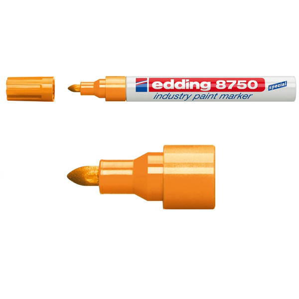 Edding Märkpenna permanent 2.0mm - 4.0mm | Edding 8750 | orange 4-8750006 200780 - 1