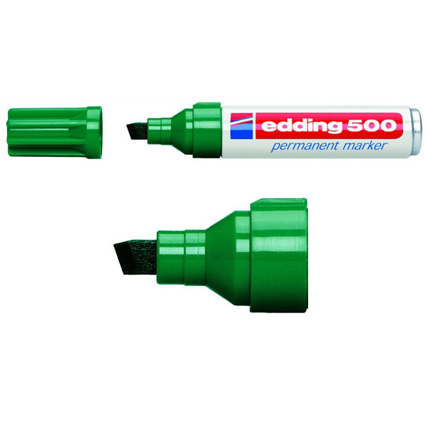 Edding Märkpenna permanent 2.0mm - 7.0mm | Edding 500 | grön 4-500004 200522 - 1