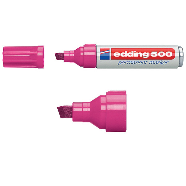 Edding Märkpenna permanent 2.0mm - 7.0mm | Edding 500 | rosa 4-500009 200809 - 1