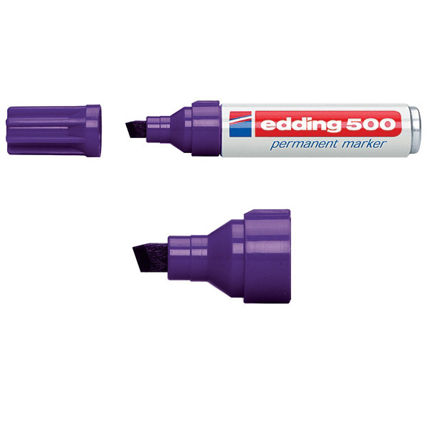 Edding Märkpenna permanent 2.0mm - 7.0mm | Edding 500 | violett 4-500008 200808 - 1
