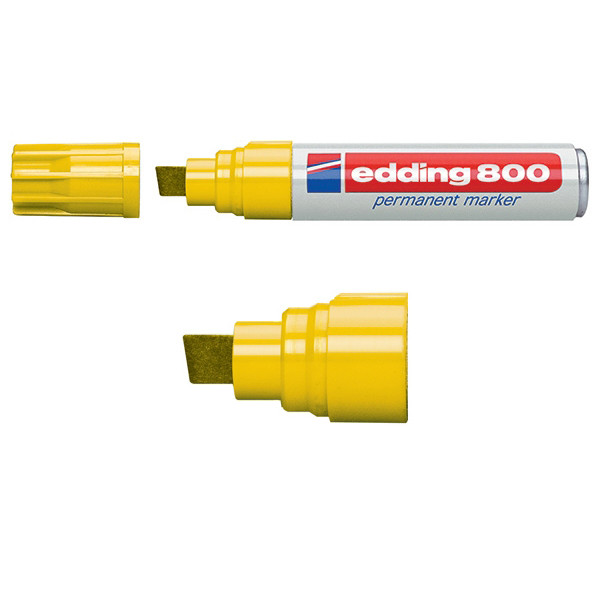Edding Märkpenna permanent 4.0mm - 12.0mm | Edding 800 | gul 4-800005 200811 - 1