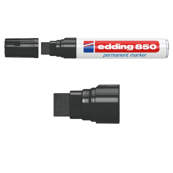 Edding Märkpenna permanent 5.0mm - 15.0mm | Edding 850 | svart 4-850001 200544 - 1