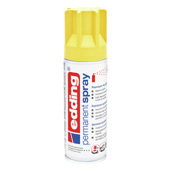 Sprayfärg akryl | Edding 5200 | 200ml | matt gul 239049 - 1