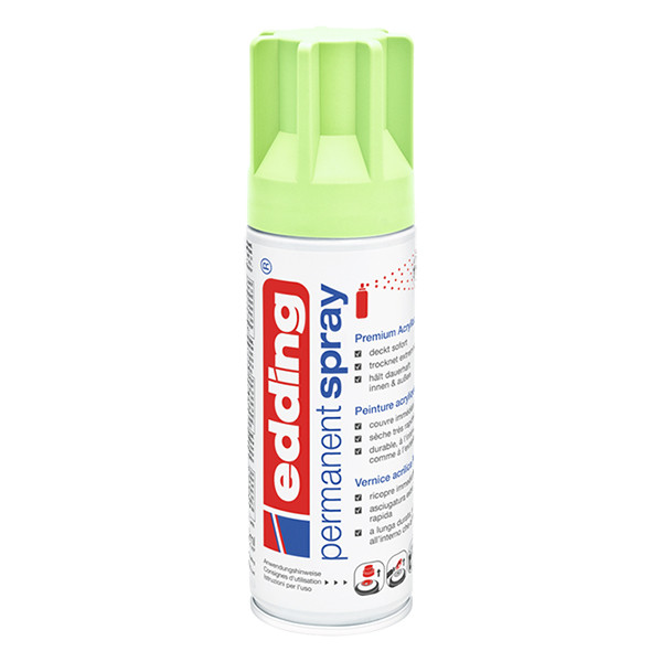 Sprayfärg akryl | Edding 5200 | 200ml | matt pastellgrön 239061 - 1