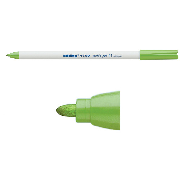 Edding Textilpenna 1.0mm | Edding 4600 | limegrön 4-4600011 200906 - 1