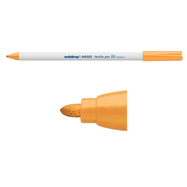 Edding Textilpenna 1.0mm | Edding 4600 | neonorange 4-4600066 200913 - 1