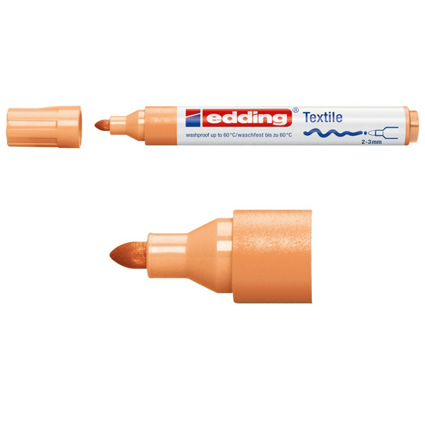 Edding Textilpenna 2.0mm - 3.0mm | Edding 4500 | ljusorange 1047016 200742 - 1