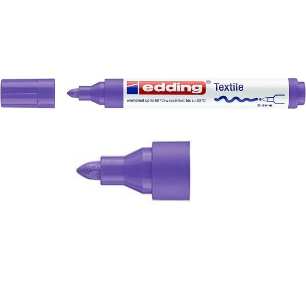 Textilpenna 2.0mm - 3.0mm | Edding 4500 | neonlila 200886 - 1