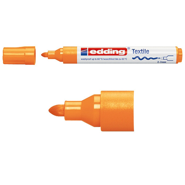 Edding Textilpenna 2.0mm - 3.0mm | Edding 4500 | neonorange 4-4500066 200885 - 1