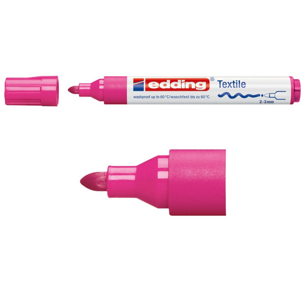 Edding Textilpenna 2.0mm - 3.0mm | Edding 4500 | neonrosa 1047069 200748 - 1