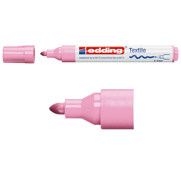 Edding Textilpenna 2.0mm - 3.0mm | Edding 4500 | rosa 1047009 200734 - 1