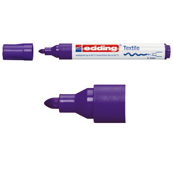 Edding Textilpenna 2.0mm - 3.0mm | Edding 4500 | violett 1047008 200732 - 1