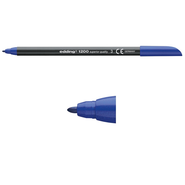 Edding Tuschpenna 1.0mm | Edding 1200 | blå 4-1200003 200960 - 1
