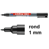 Edding Whiteboardpenna 1.0mm | Edding 361 | svart 4-361001 200654