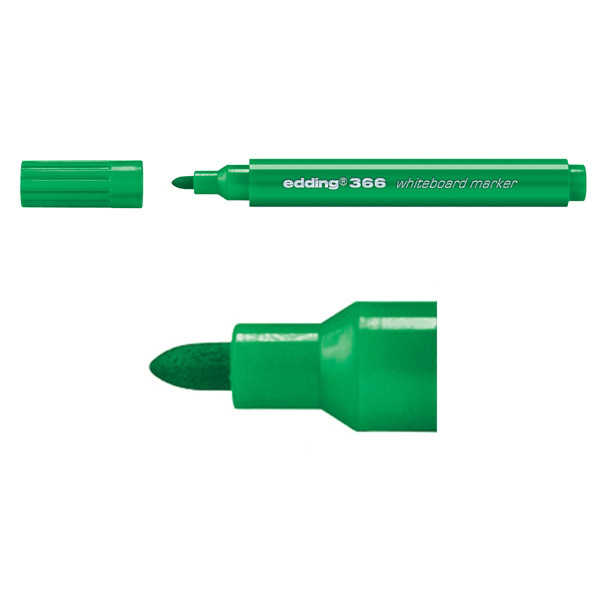 Edding Whiteboardpenna 1.0mm | Edding 366 | grön 4-366004 200882 - 1