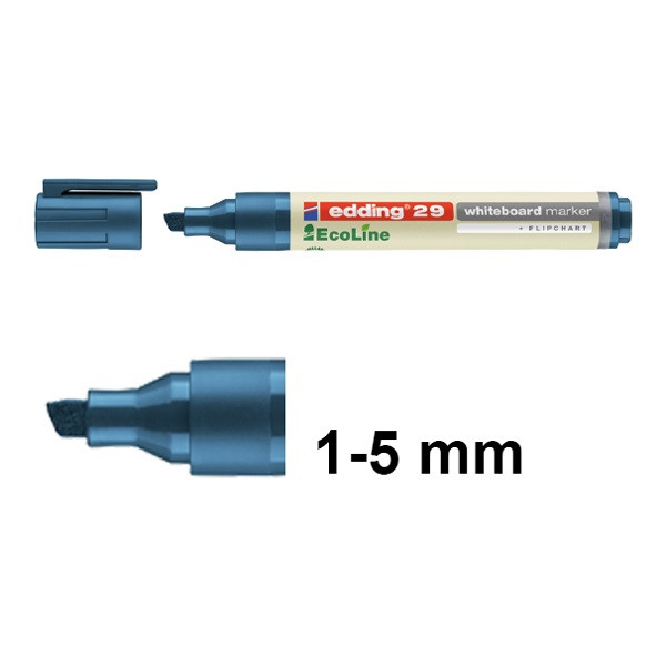 Edding Whiteboardpenna 1.0mm - 5.0mm | Edding 29 EcoLine | blå 4-29003 240353 - 1