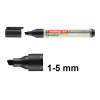 Whiteboardpenna 1.0mm - 5.0mm | Edding 29 EcoLine | svart