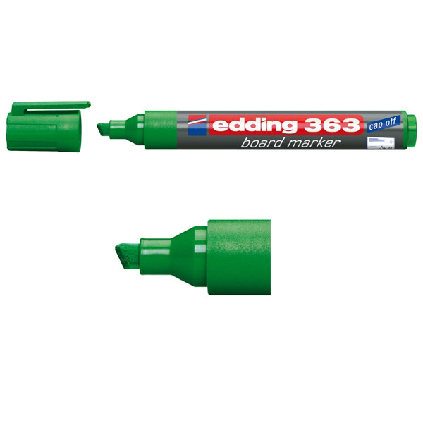 Edding Whiteboardpenna 1.0mm - 5.0mm | Edding 363 | grön 4-363004 200652 - 1