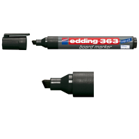 Edding Whiteboardpenna 1.0mm - 5.0mm | Edding 363 | svart 4-363001 200646