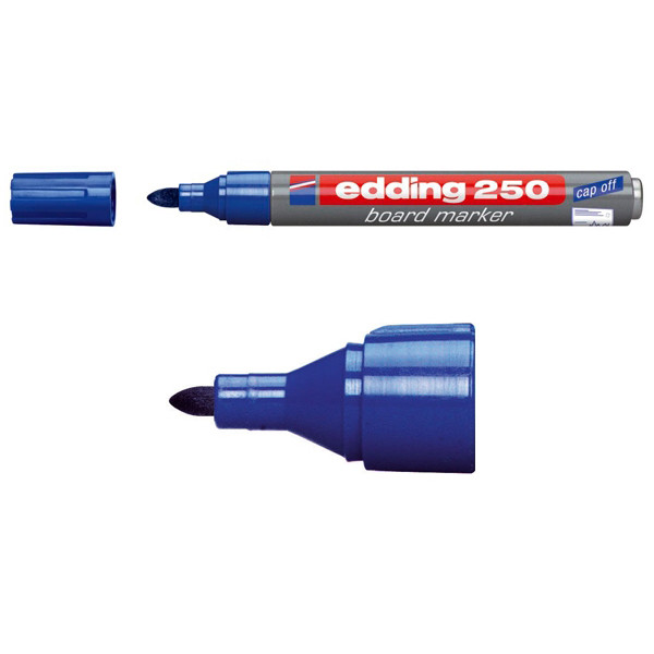 Edding Whiteboardpenna 1.5mm - 3.0mm | Edding 250 | blå 4-250003 200536 - 1