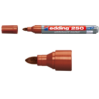 Edding Whiteboardpenna 1.5mm - 3.0mm | Edding 250 | brun 4-250007 200841