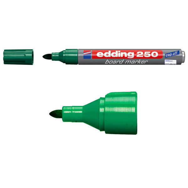 Edding Whiteboardpenna 1.5mm - 3.0mm | Edding 250 | grön 4-250004 200538 - 1
