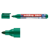 Edding Whiteboardpenna 1.5mm - 3.0mm | Edding 360 | grön 4-360004 240537