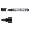 Whiteboardpenna 1.5mm - 3.0mm | Edding 360 | svart