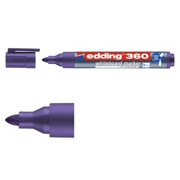 Edding Whiteboardpenna 1.5mm - 3.0mm | Edding 360 | violett 4-360008 240541 - 1