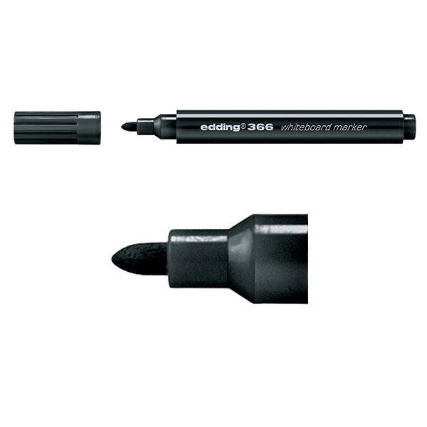 Edding Whiteboardpenna mini 1.0mm | Edding 366 | svart 4-366001 200879 - 1