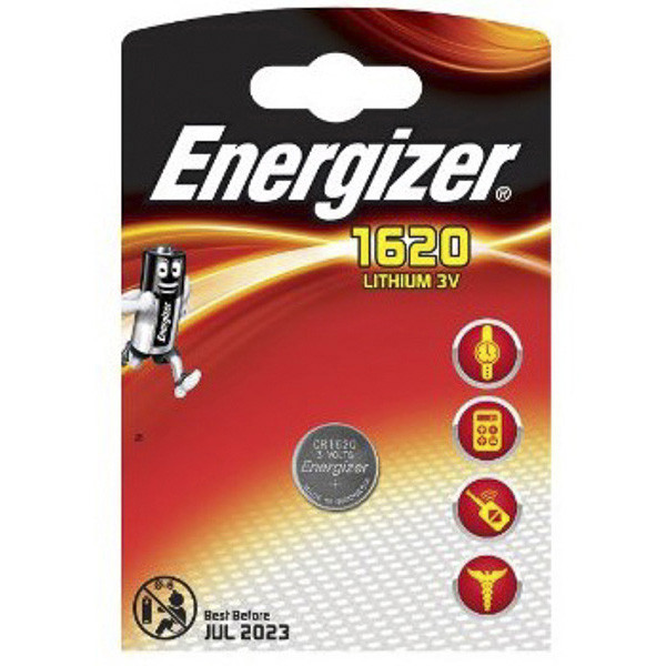 Energizer ** Energizer CR1620 Lithium knappcellsbatteri E300163800 238689 - 1