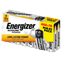 Energizer Alkaline Power AAA/E92 batterier 16-pack E300171700 098921