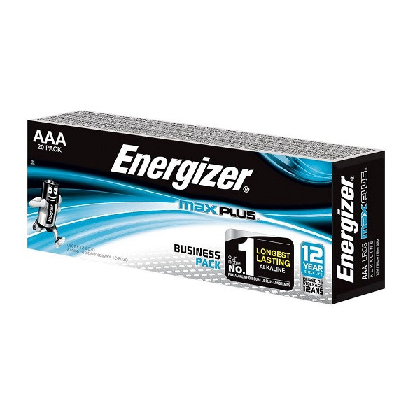 Energizer Max Plus AAA batteri 20-pack E301322900 098916 - 1