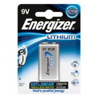 Energizer Ultimate Lithium 6FR61 E-block 9V batteri 635236 098927