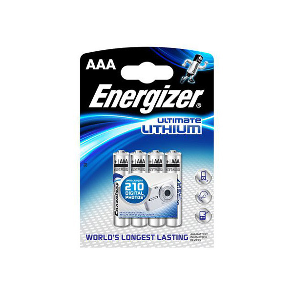 Energizer Ultimate Lithium AAA batteri | 4-pack 639171 238730 - 1