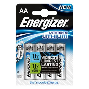 Energizer Ultimate Lithium AA batteri 4st 098907 - 1
