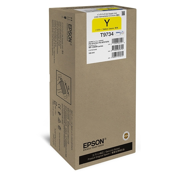 [] Epson T9734 gul bläckpatron hög kapacitet (original) 027048 - 1
