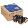 Epson 0609 (S050609) svart toner 2-pack (original)