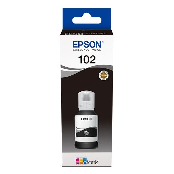 Epson 102 (C13T03R140) svart bläckrefill (original) C13T03R140 027170 - 1