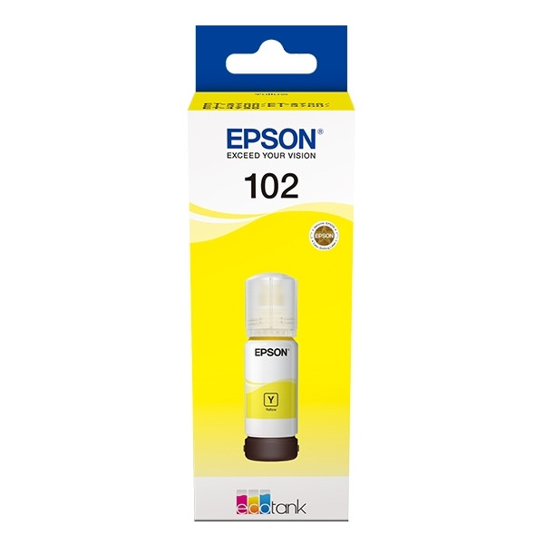 Epson 102 (C13T03R440) gul bläckrefill (original) C13T03R440 027176 - 1