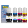 Epson 102 bläckrefill 4-pack (varumärket 123ink)