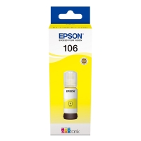 Epson 106 (C13T00R440) gul bläckrefill (original) C13T00R440 027168
