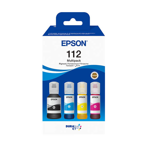 Epson 112 BK/C/M/Y bläckrefill 4-pack (original) 083846 - 1
