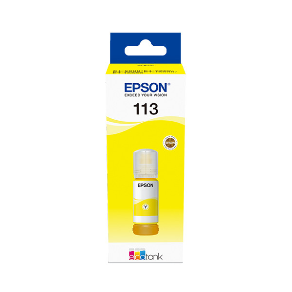Epson 113 gul bläckrefill  (original) C13T06B440 083486 - 1